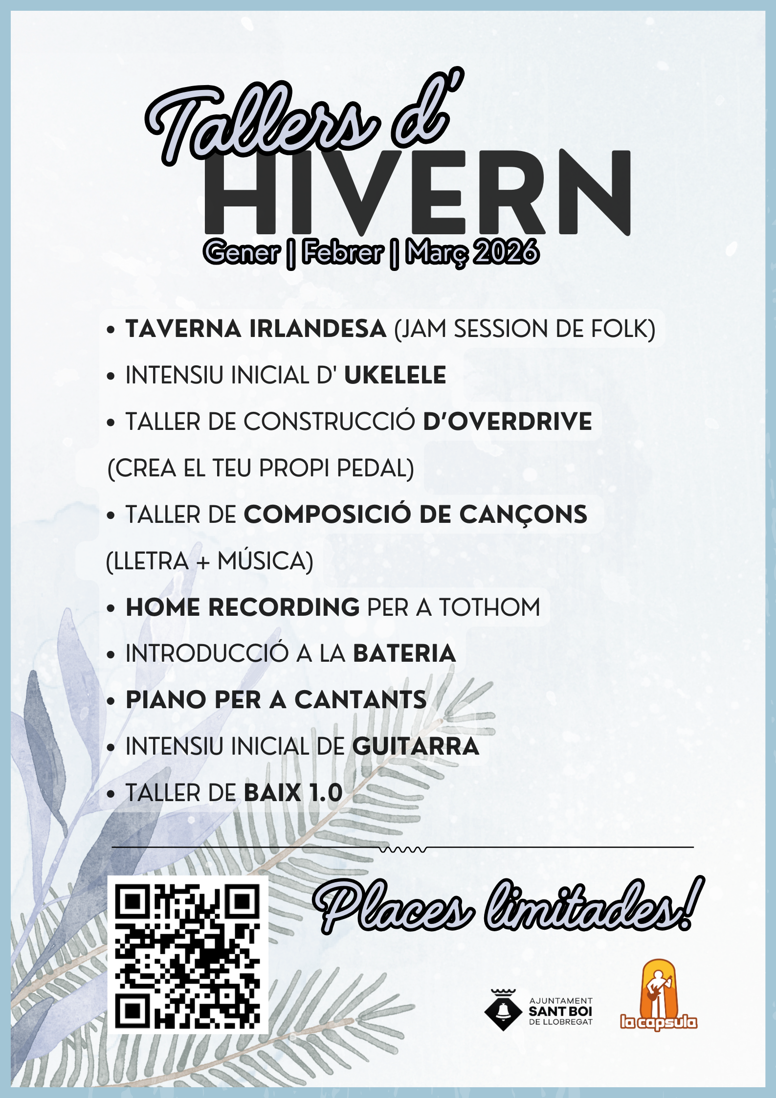 Cursos intensivos de invierno 2026