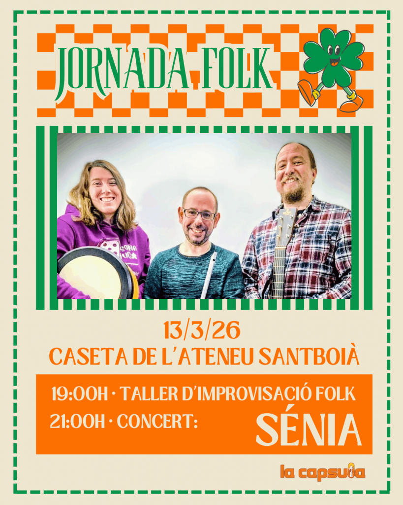 Cartel Jornada Folk 2026