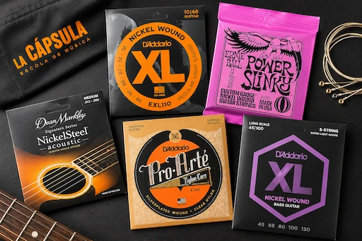 Cuerdas de guitarra en La Cápsula